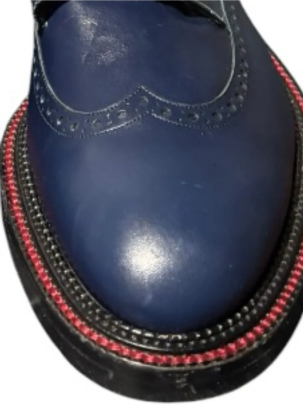 Dior Homme Wingtip Leather Derby Shoes